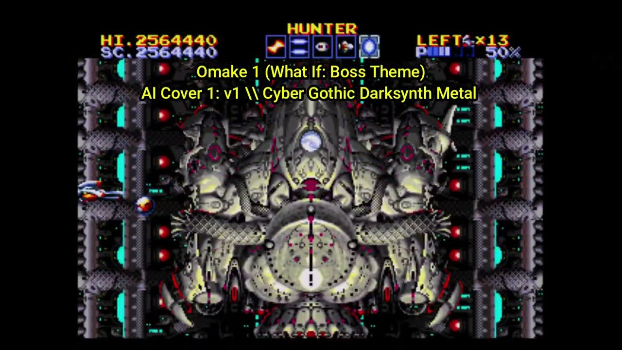 Thunder Force 4 - Omake 1 (What If: Boss Theme) [AI Cover 1: v1] \\ Cyber Gothic Darksynth Metal