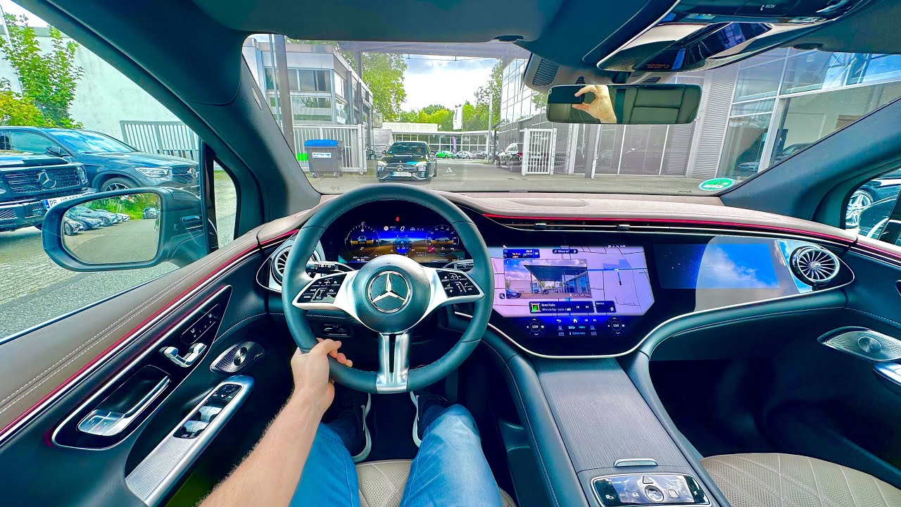 Mercedes EQE SUV Test Drive POV No Comment