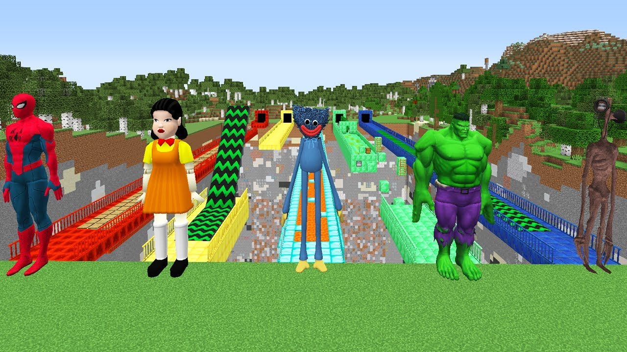 YANLIŞ GİZEMLİ KÖPRÜYÜ SEÇERSEN ÖLÜRSÜN 😱 - Minecraft