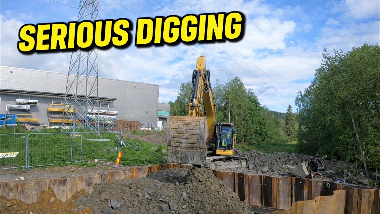 No Talking, Just Digging | Excavator in Action  part 1