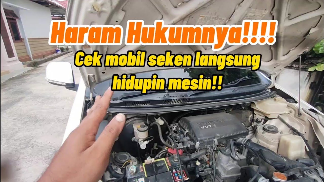 Haram hukumnya Cek mobil seken langsung hidupin mesin!!! | ga sampe dosa kok #inspector