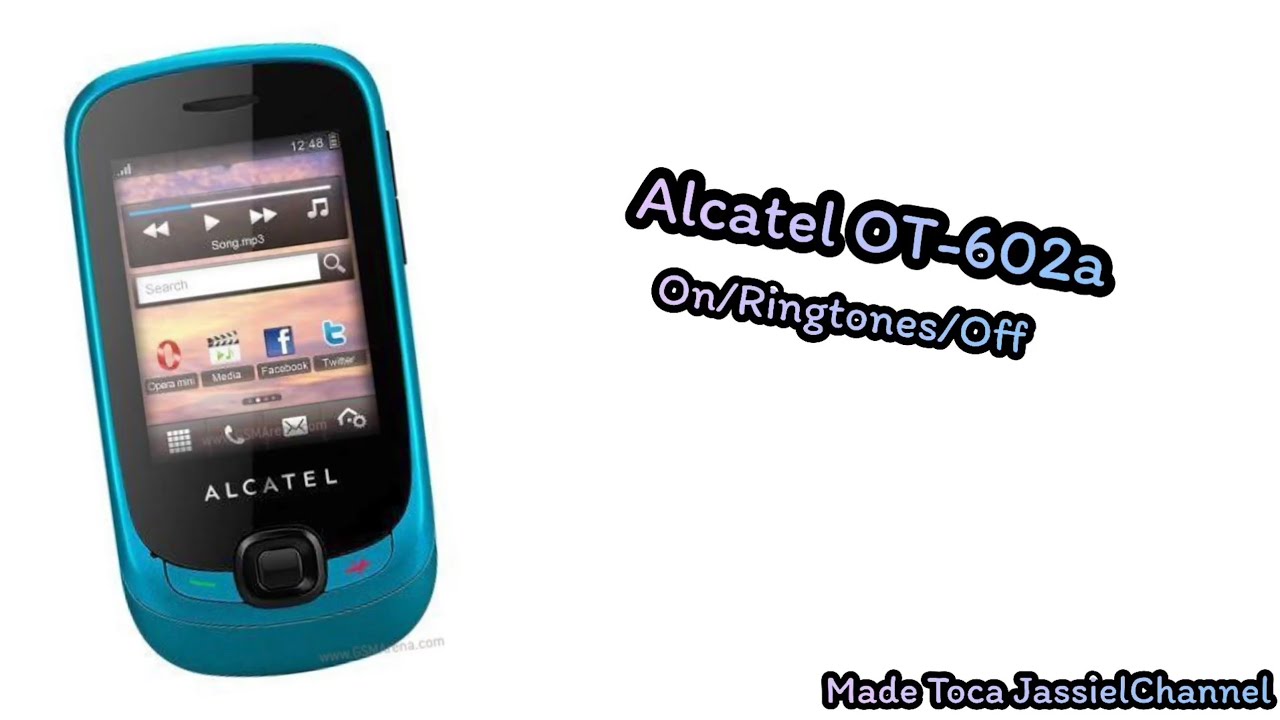 Alcatel OT-602a On/Ringtones/Off