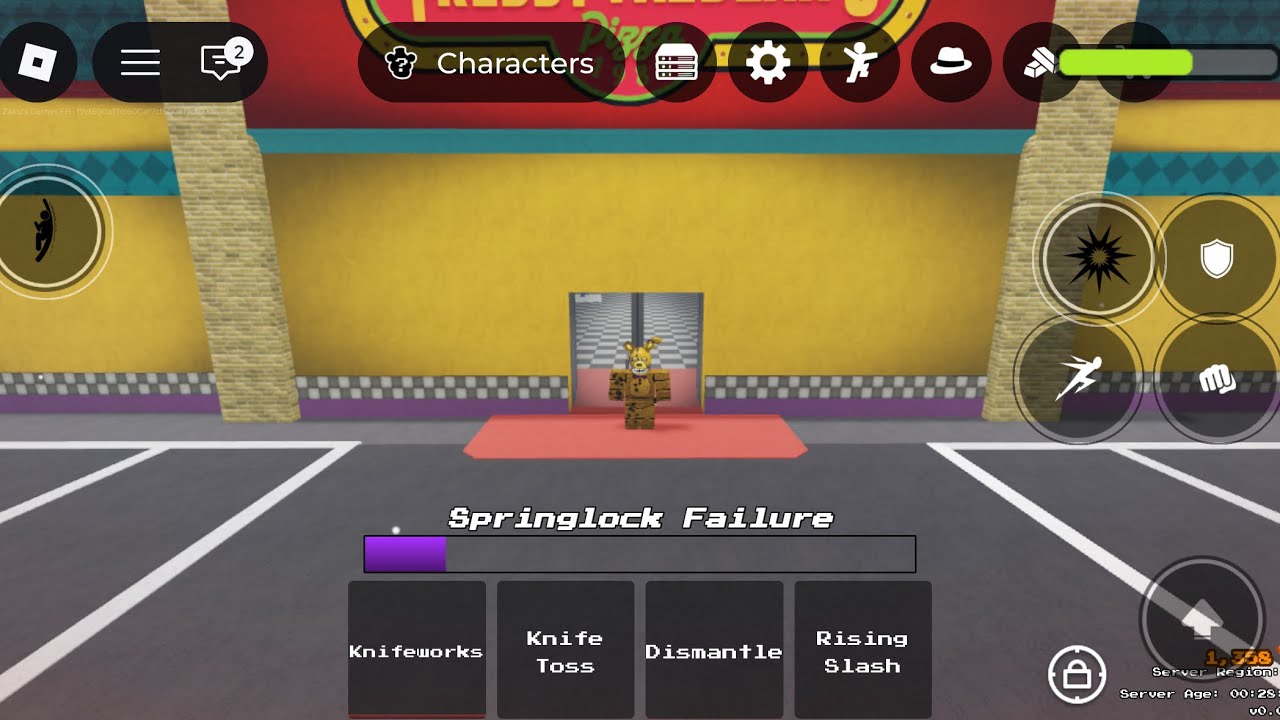 Playing Fnaf battlegrounds it’s been a minute since I played