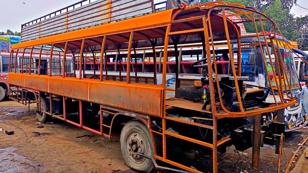 Amazing Manufacturing Process of ISUZU Bus in Pakistan  | Handmade ISUZU Bus Production in Factory