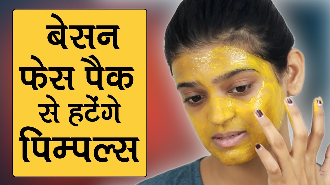Besan Face Pack for Pimples