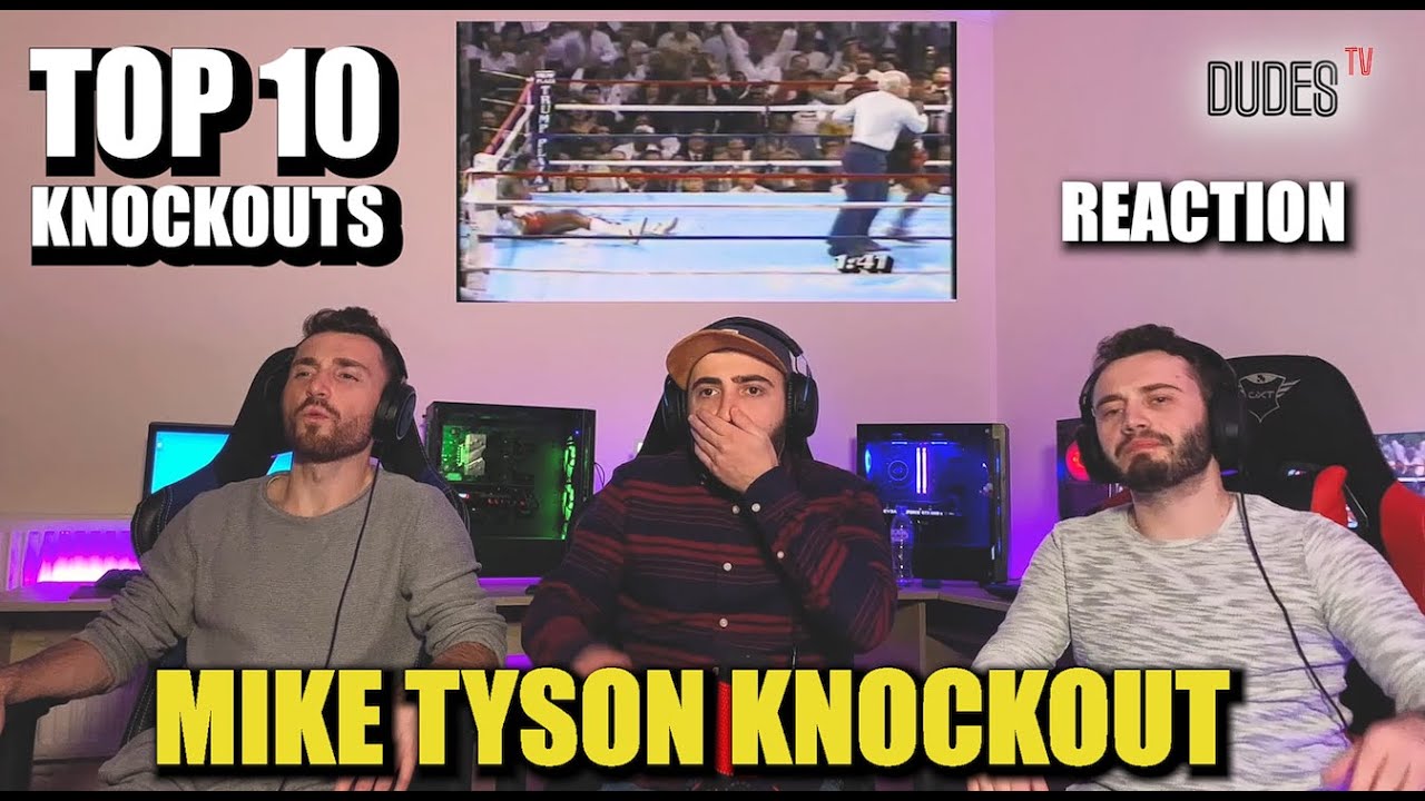 MIKE TYSON | Top 10 KNOCKOUTS  - UNSTOPPABLE LEGEND !! | FIRST TIME REACTION