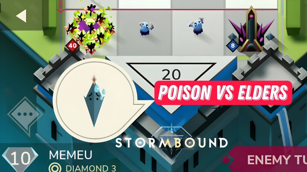 #22 Epic battle🤯 Shadowfen shows its poisonous potential. feat GiftedHippos | Stormbound friendly ⚔️