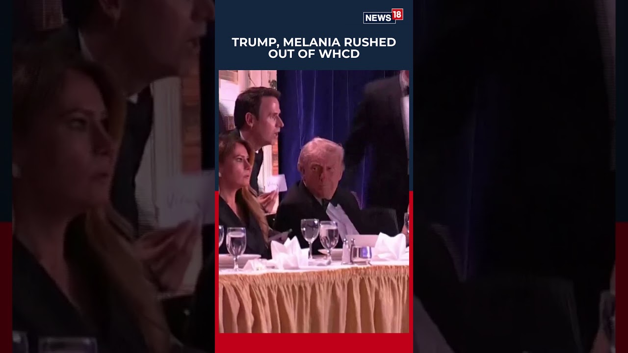 Donald Trump, Melania Escorted Out of Correspondents&rsquo; Dinner After Security Alert | US News | N18S