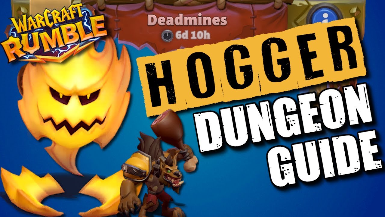 Boost HOGGER During Beast Week | Warcraft Rumble Deadmines Dungeon Guide