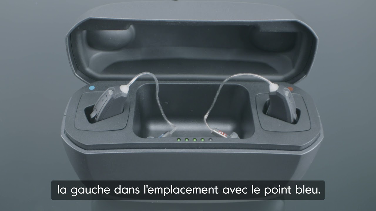 Comment recharger votre aide auditive (marque: GN Resound)