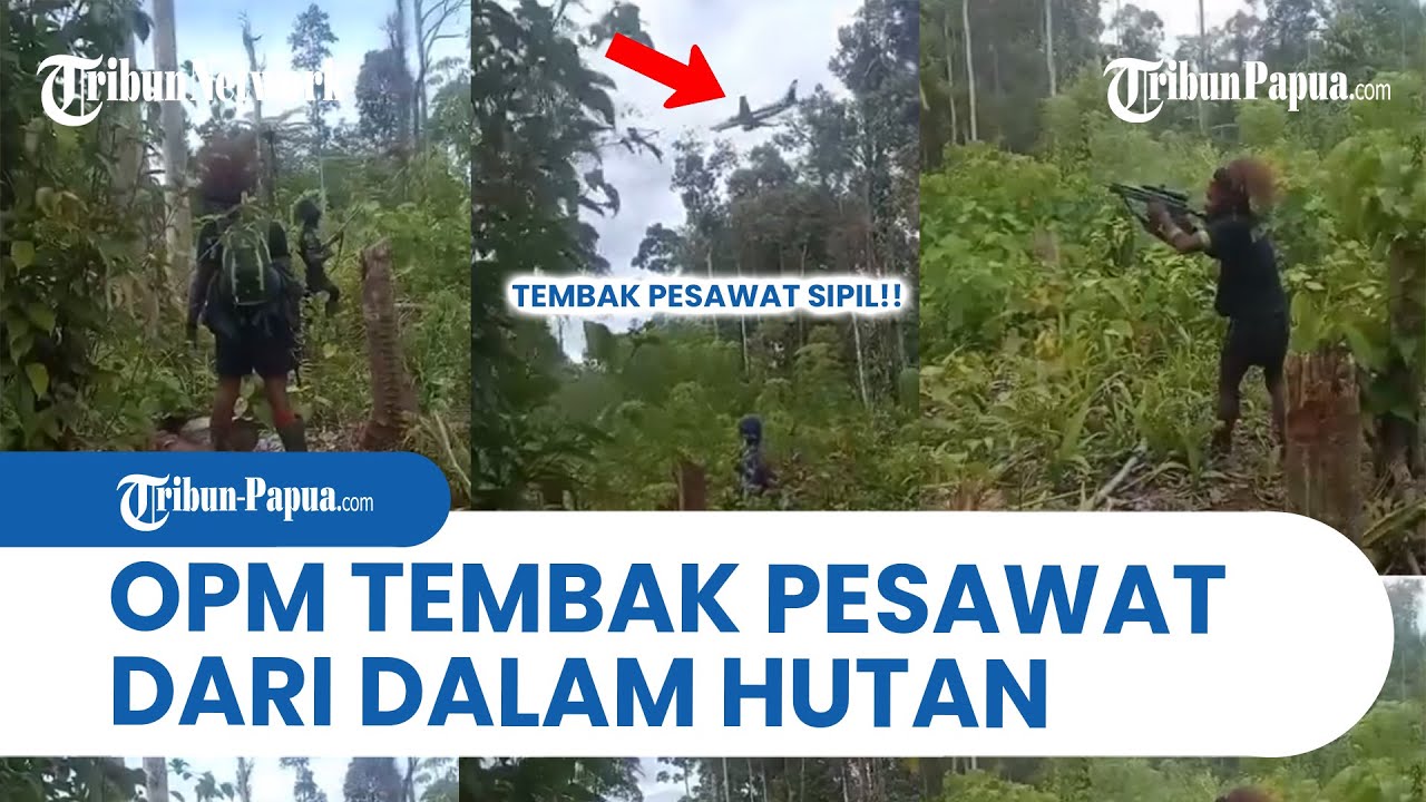 Video OPM Serang Pesawat di Yahukimo: Sebut Tolak Kedatangan Wapres Gibran