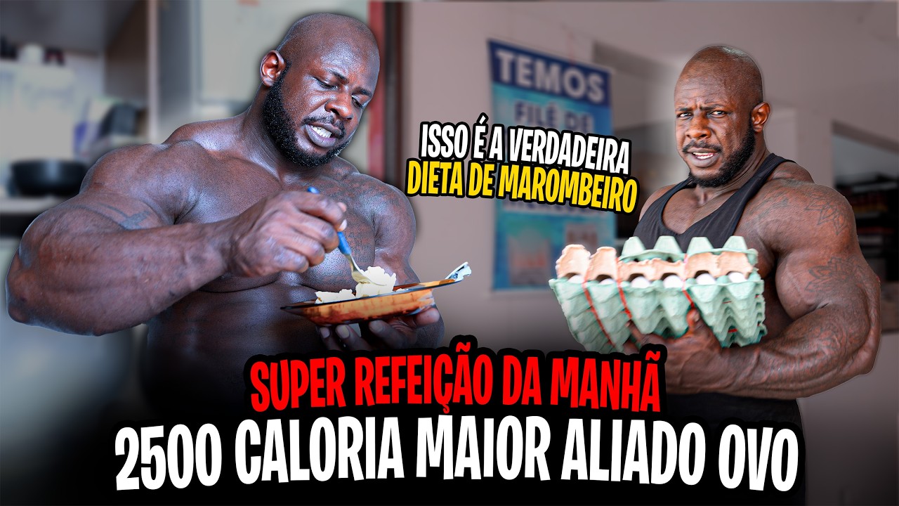 CALORIA BAIXA NA PRIMEIRA REFEIÇÃO BODYBUILDER | 10 SEMANAS