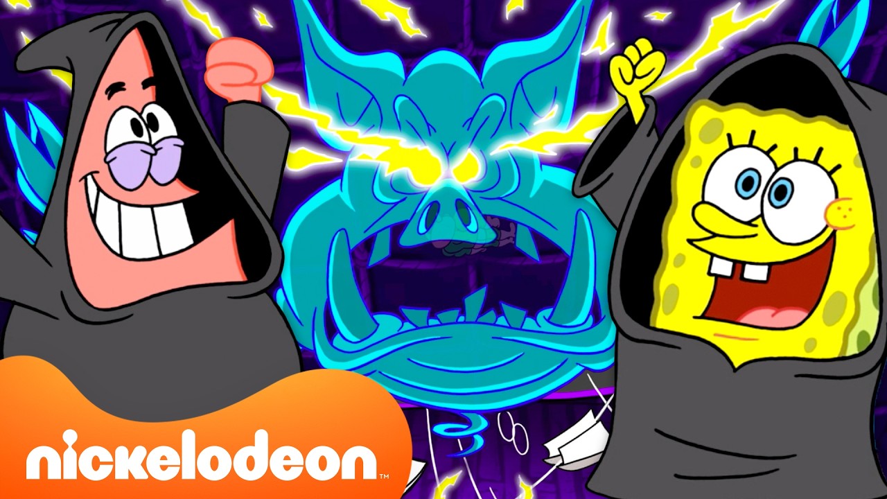 SpongeBob | 60 Menit Momen Tergila SpongeBob di Bikini Bottom 🧽 | Nickelodeon Bahasa