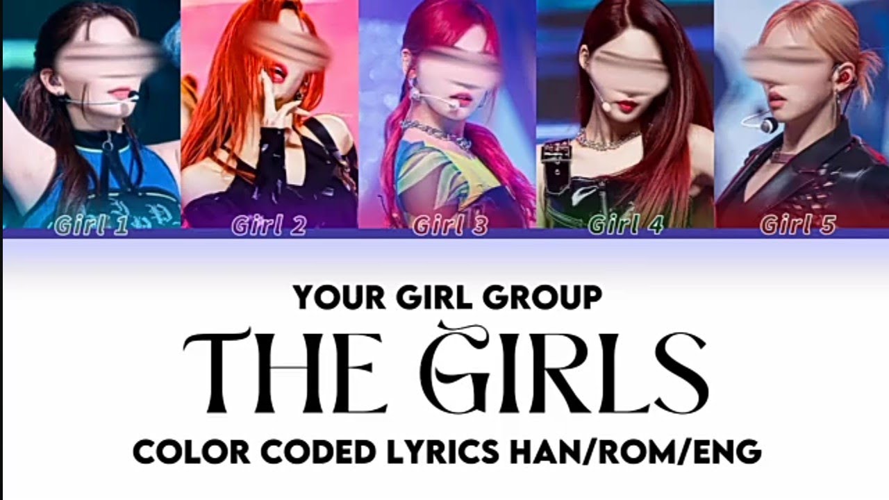 YOUR GIRL GROUP - THE GIRLS BY BLACKPINK (블랙핑크) - 5 members version.