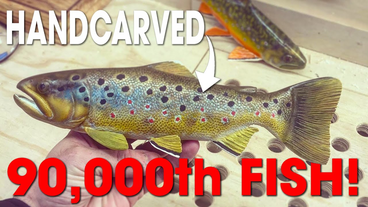 A Fish (Carving) for the Record Books | 90,000 Fish in the Making