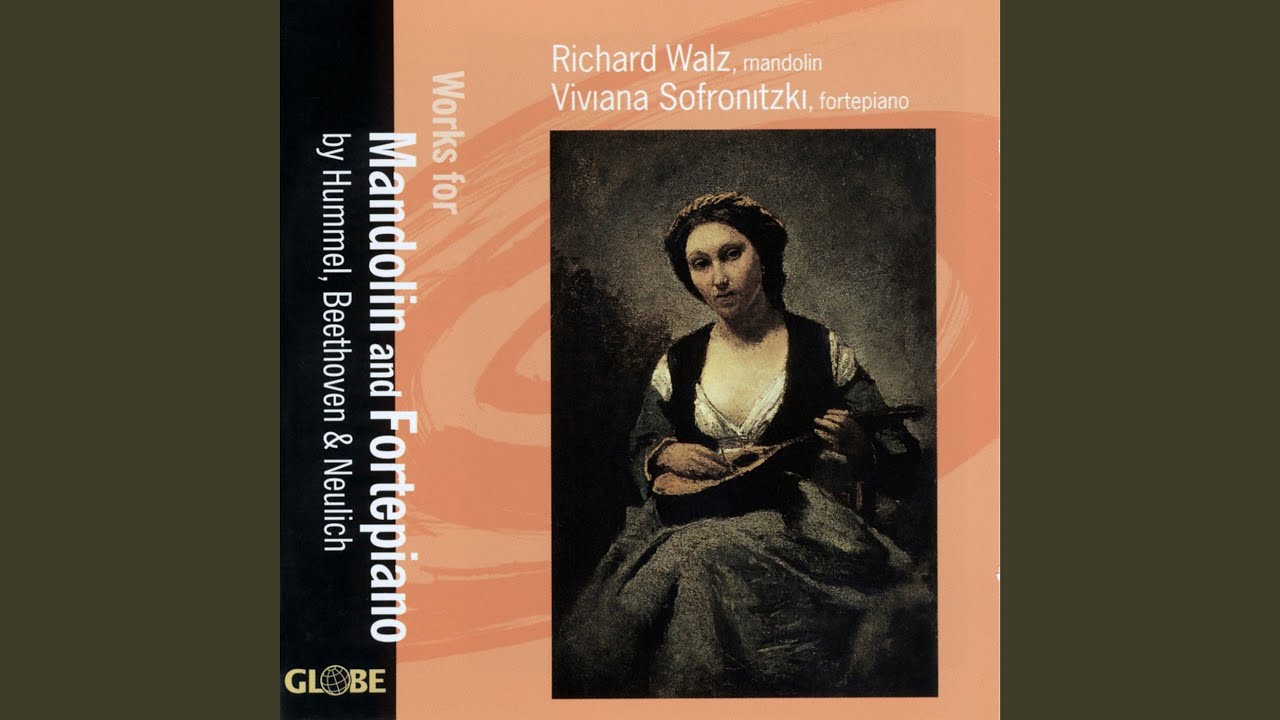 Adagio in E Flat Major for Mandolin and Fortepiano, WoO 43b