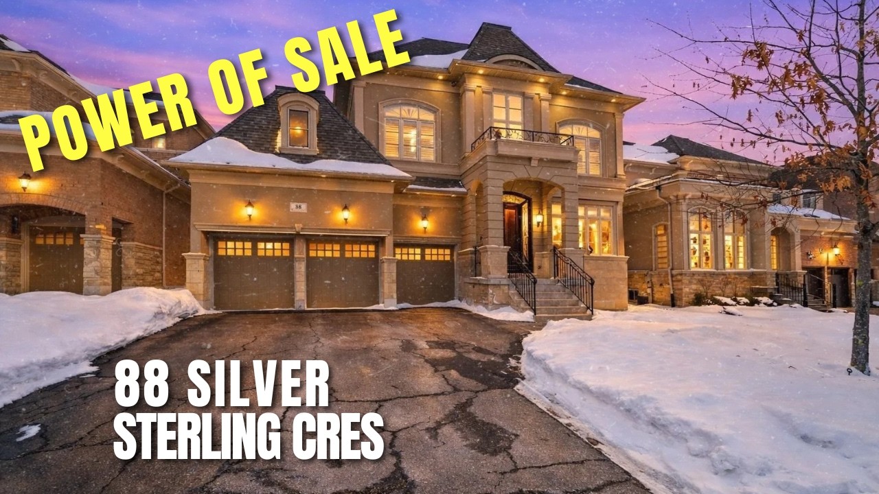 INSIDE A $2M+ VAUGHAN MANSION | Power of Sale Opportunity! 🚨