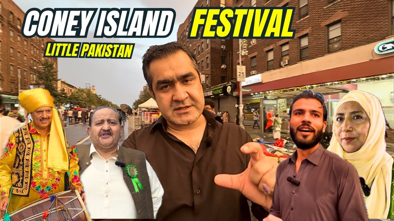 Coney Island Little Pakistan Festival 2025 | Pakistani Independence Day Celebration in Brooklyn