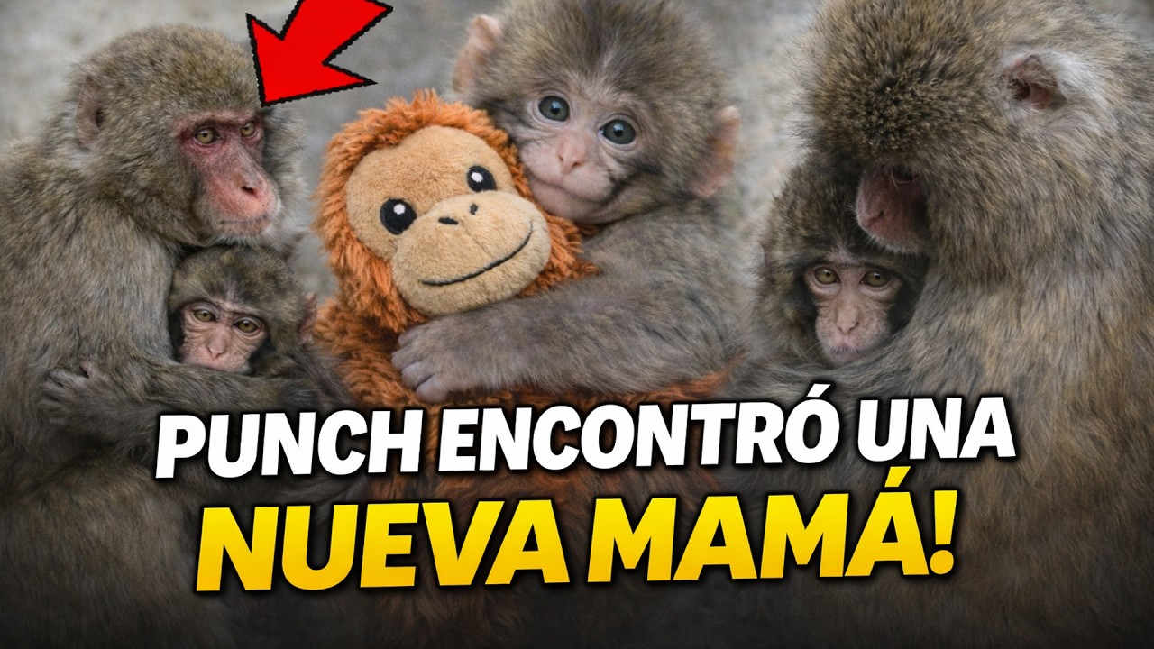 PUNCH el MONITO YA TIENE NUEVA MAMÁ ¡YA NO ESTÁ SOLO!