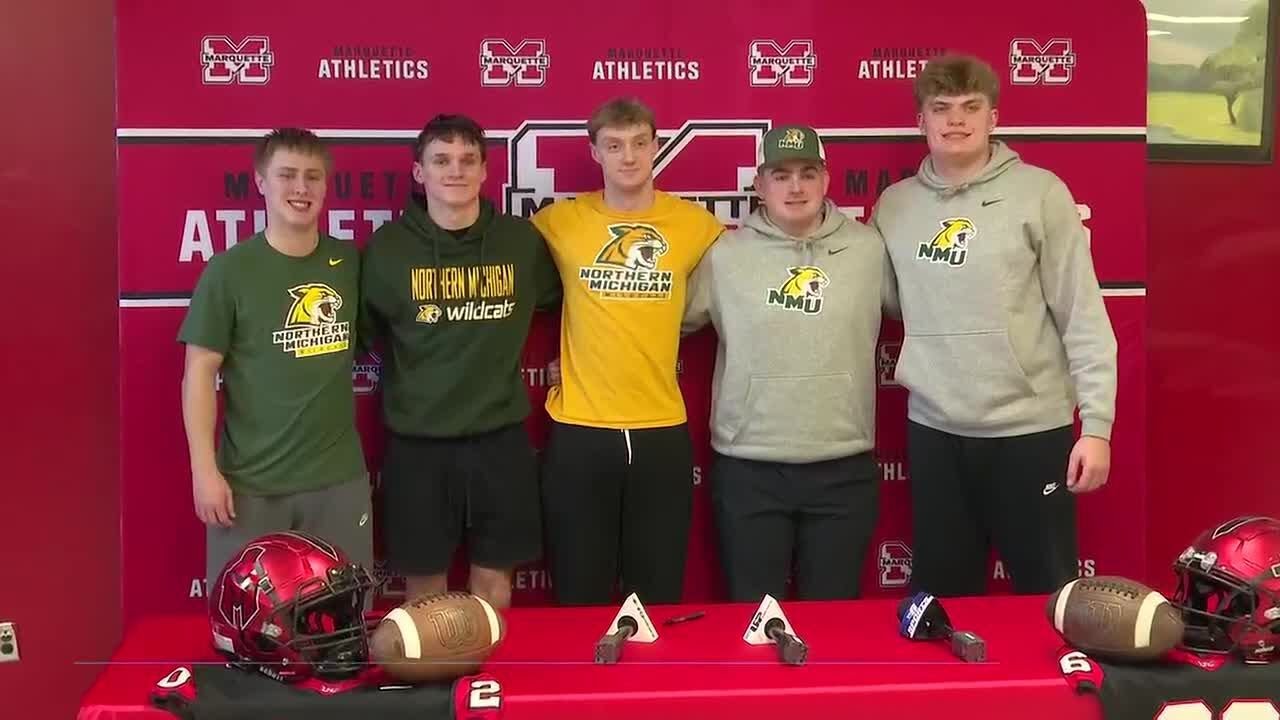 Seven Marquette Sentinels sign to play Division II football