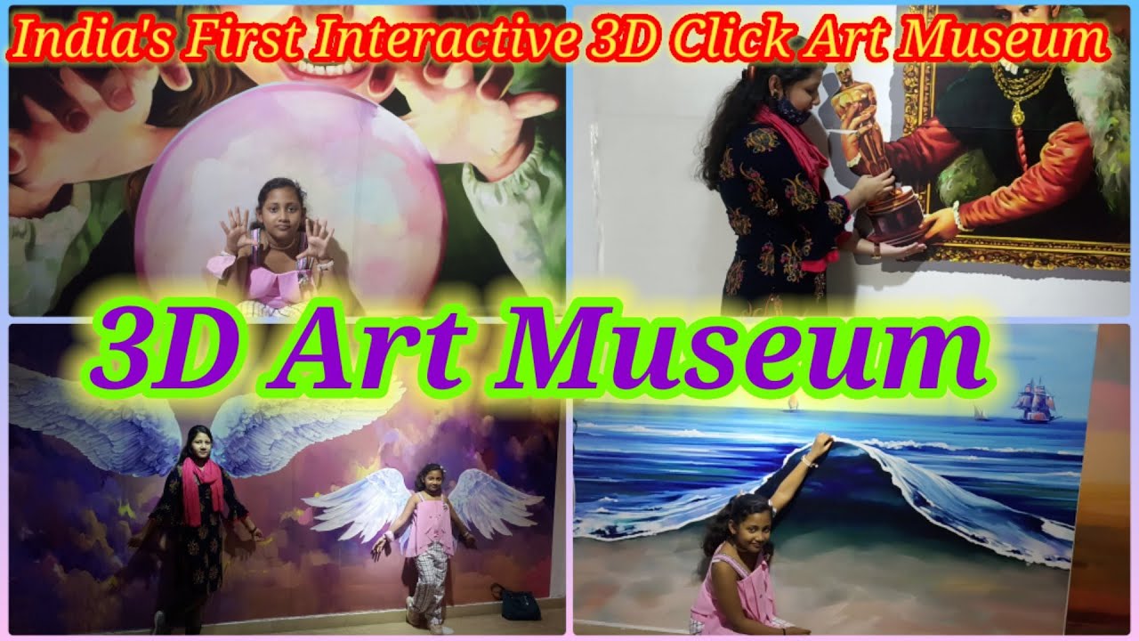 3d Click Art Museum| India&rsquo;s first ever Interactive|3d art museum delhi ticket price|AMAZING FAMILY