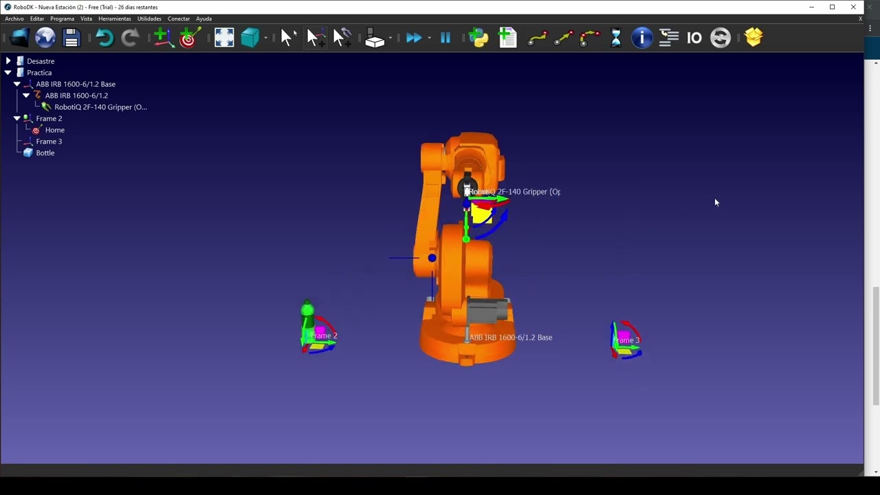 Tutorial Basico de RoboDK  2022