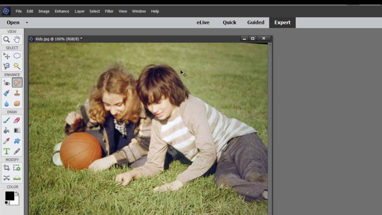 Photoshop Elements, Basic Training Part 3 of 8