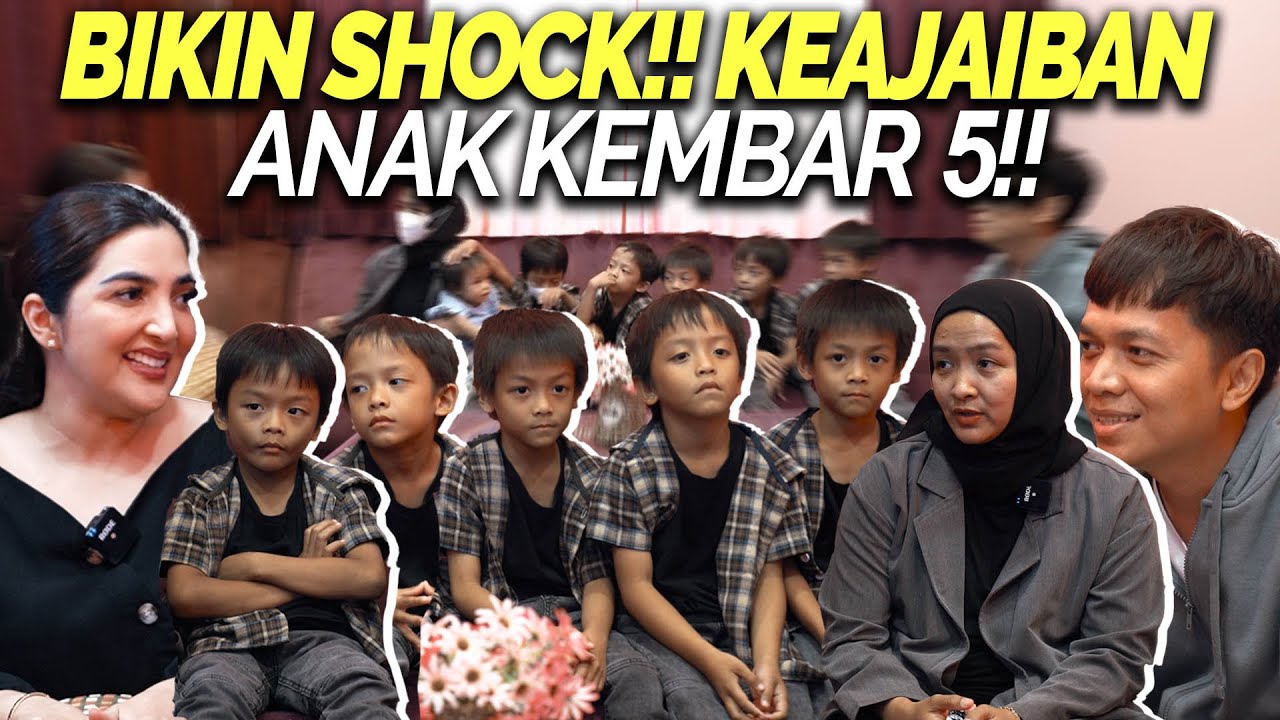 PERJUANGAN BERAT MELAHIRKAN & MEMBESARKAN ANAK KEMBAR 5!! ADA FAKTA MENGEJUTKAN!!