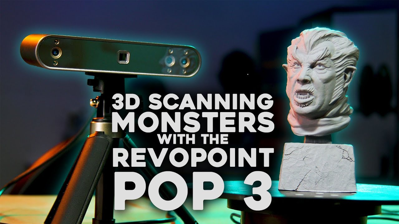 Revopoint POP 3: 3D Scanning a Halloween Mask