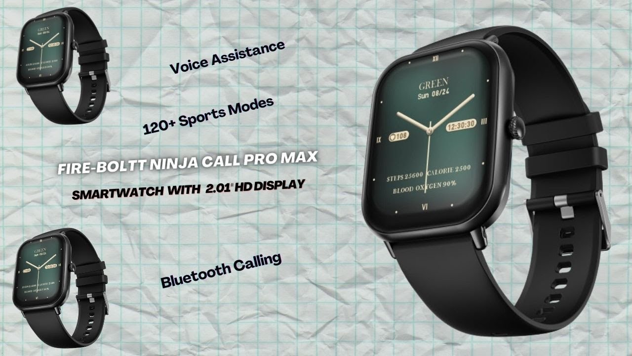 Fire-Boltt Ninja Call Pro Max Smartwatch | 2.01