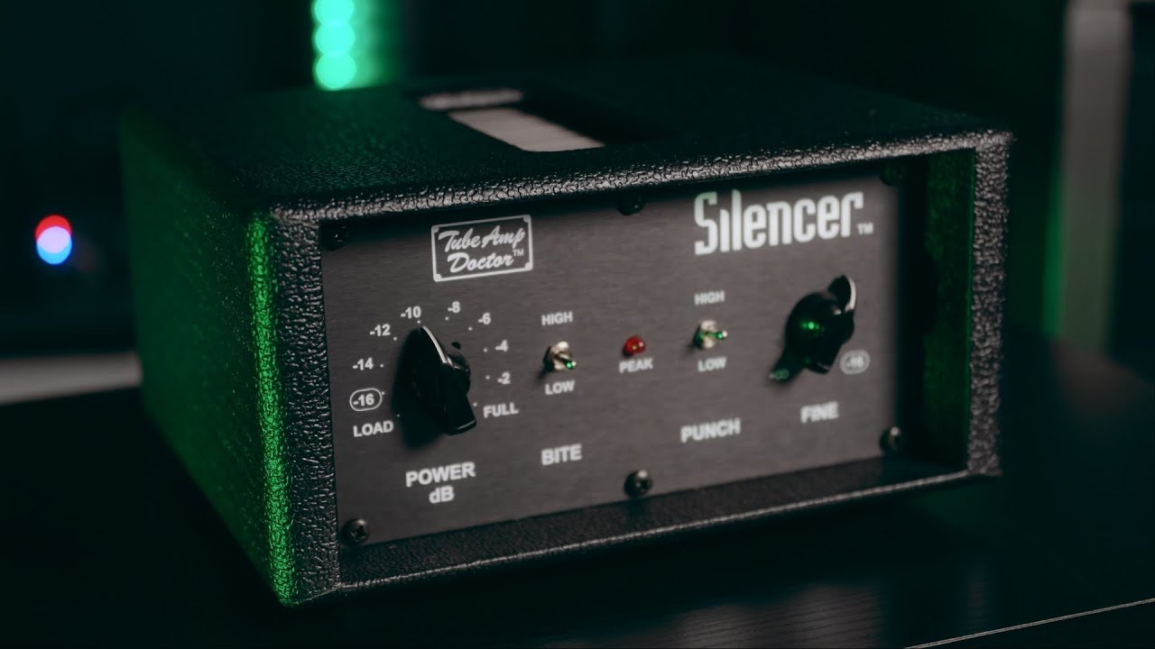 Cranked tube amps without angry neighbors! The SILENCER by TAD