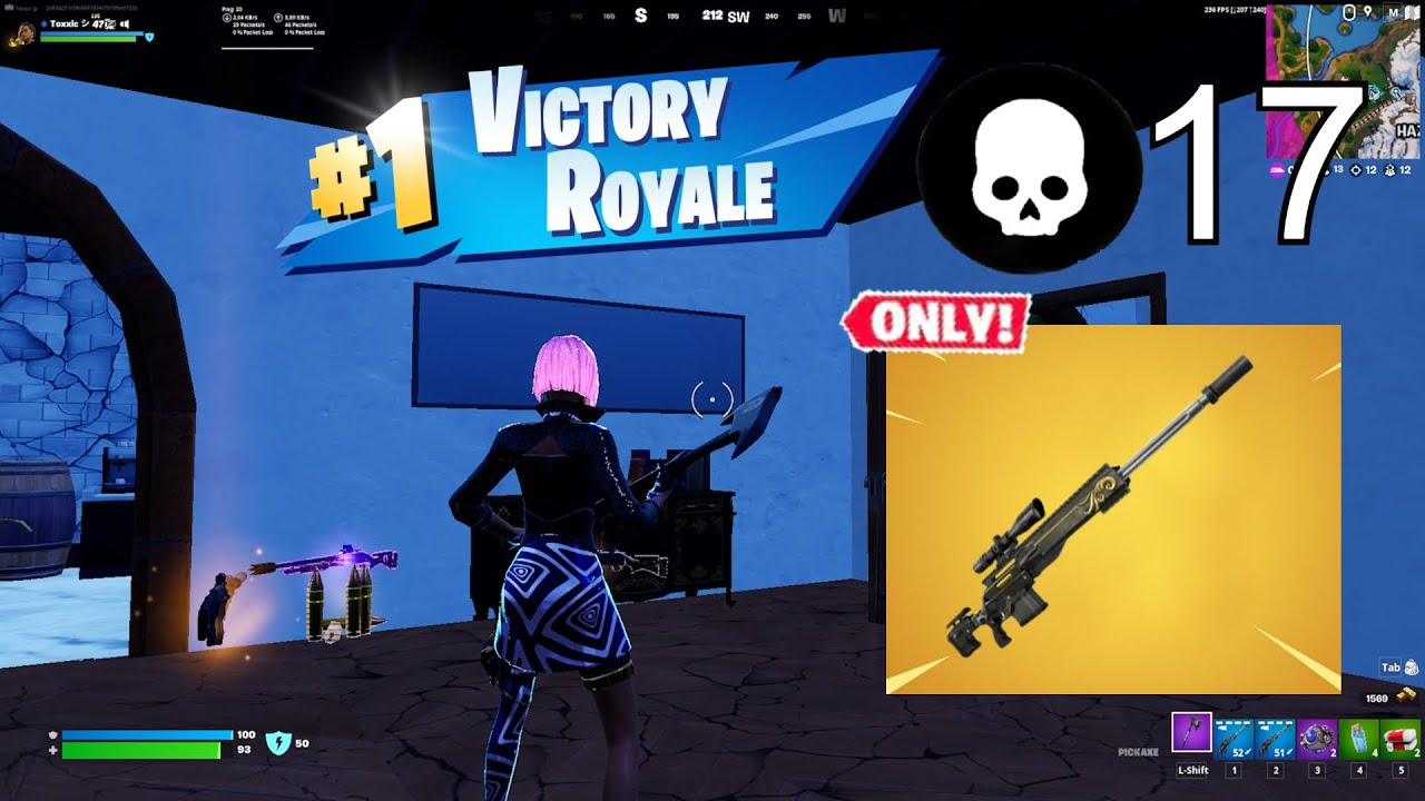 I WON Using Reaper Sniper ONLY! 
