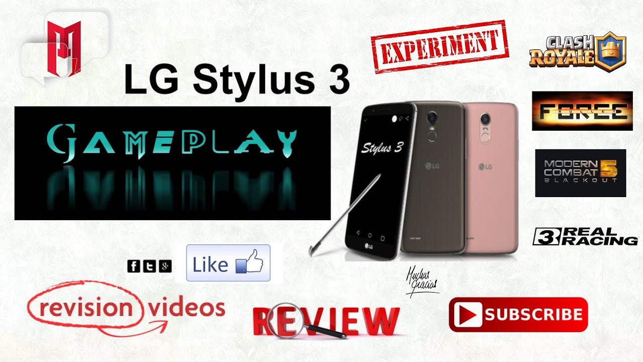 LG Stylus 3 Modo Gamer. Juegos: Clash Royale, Real Racing 3, Bullet Force, Modern Combat 5