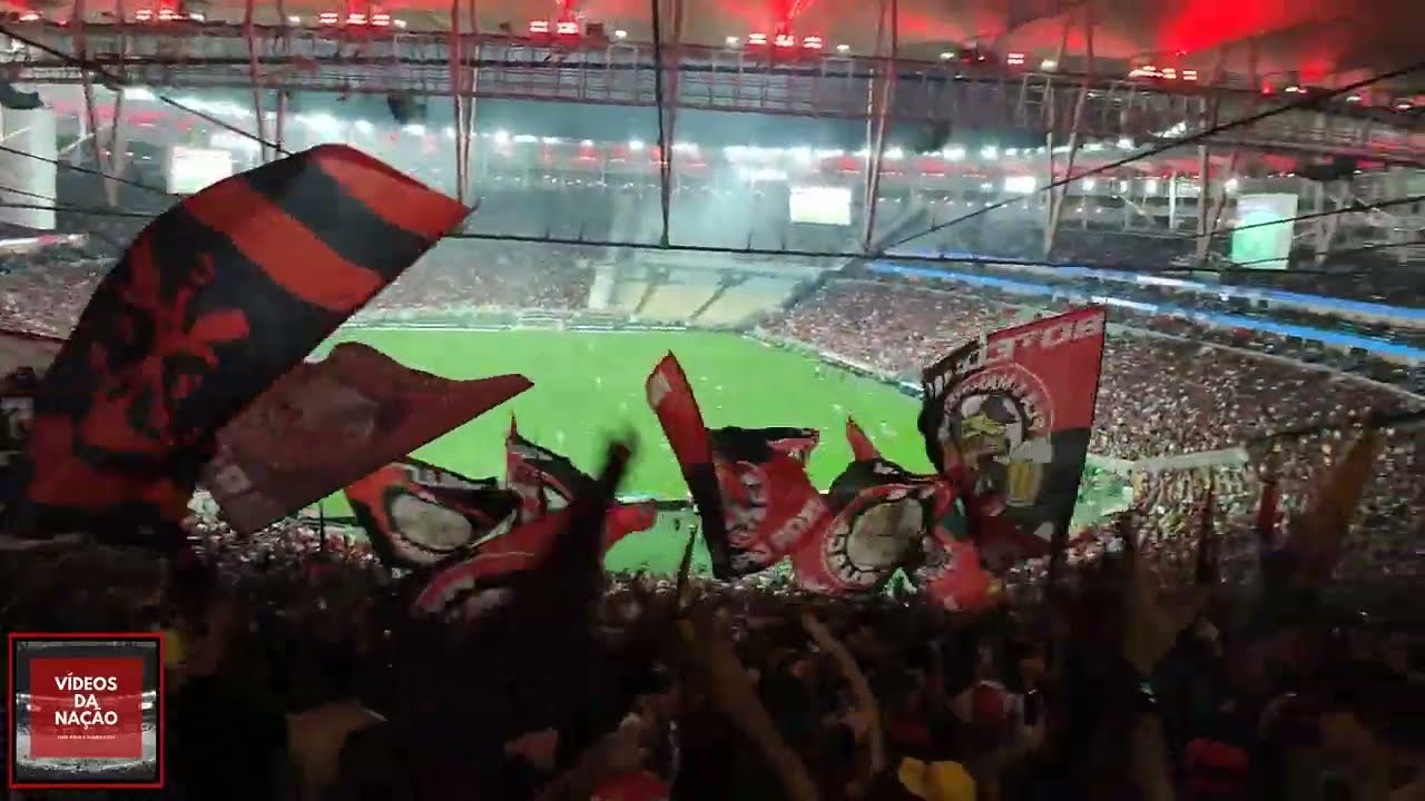 VOU ACABAR, COM A PORCOMANIA, &Eacute; A ORDEM DO DIA - TORCIDA DO FLAMENGO EXPLODE CONTRA O PALMEIRAS