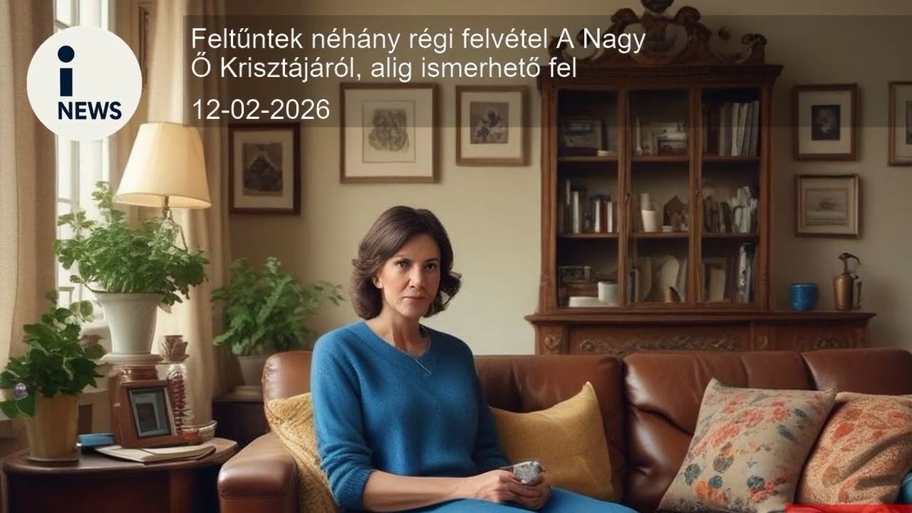 Feltűntek néhány régi felvétel A Nagy Ő Krisztájáról, alig ismerhető fel