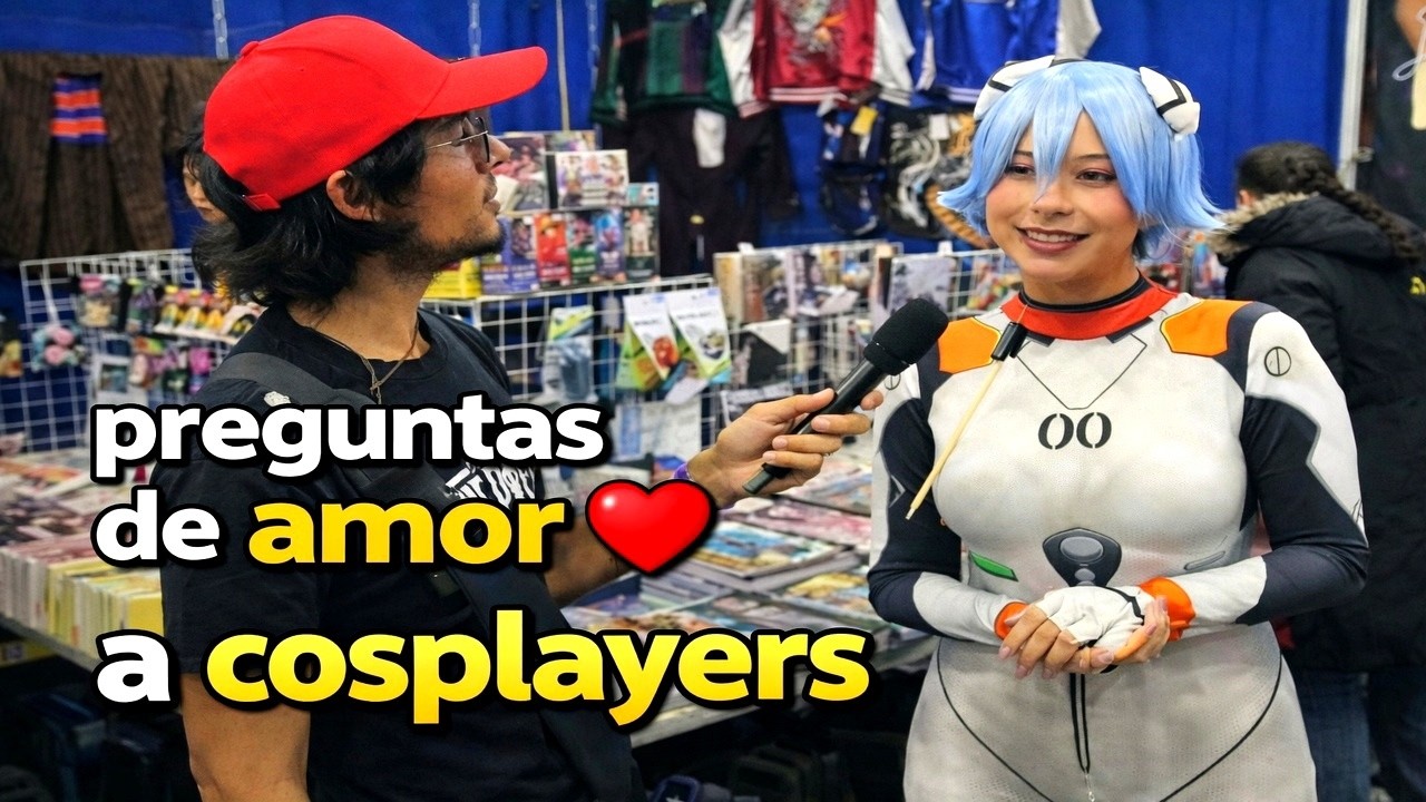 Le hicimos PREGUNTAS DE AMOR a cosplayers 💘