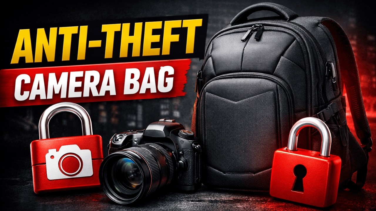 Anti-Theft Camera Backpacks You NEED in 2026 🔐📸 | Protect Your Gear Anywhere