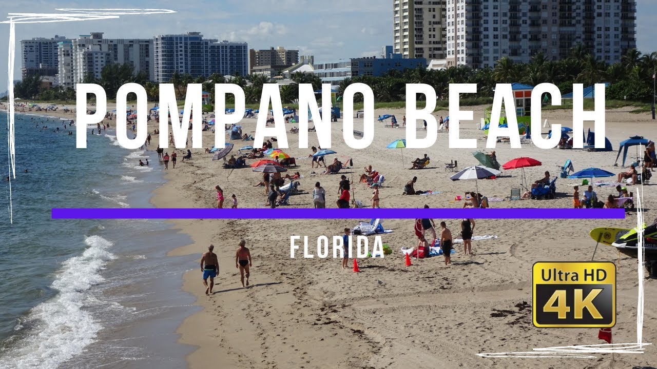 Pompano Beach, Florida - What a stunning beachfront ! [4K]