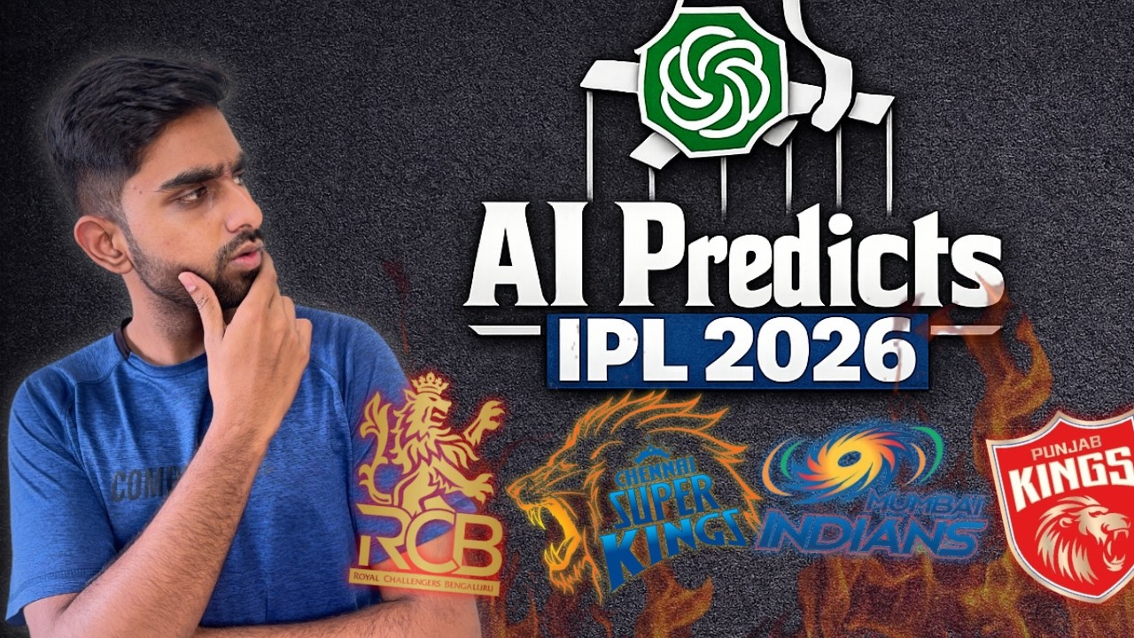 I Asked AI to Predict IPL 2026 WINNER | The Result is Crazy 😱