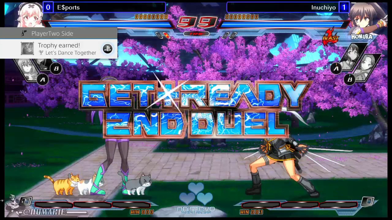 AnimEVO 2017 - Nitro+ Blasterz Tournament - Top 8 & Finals (HD)