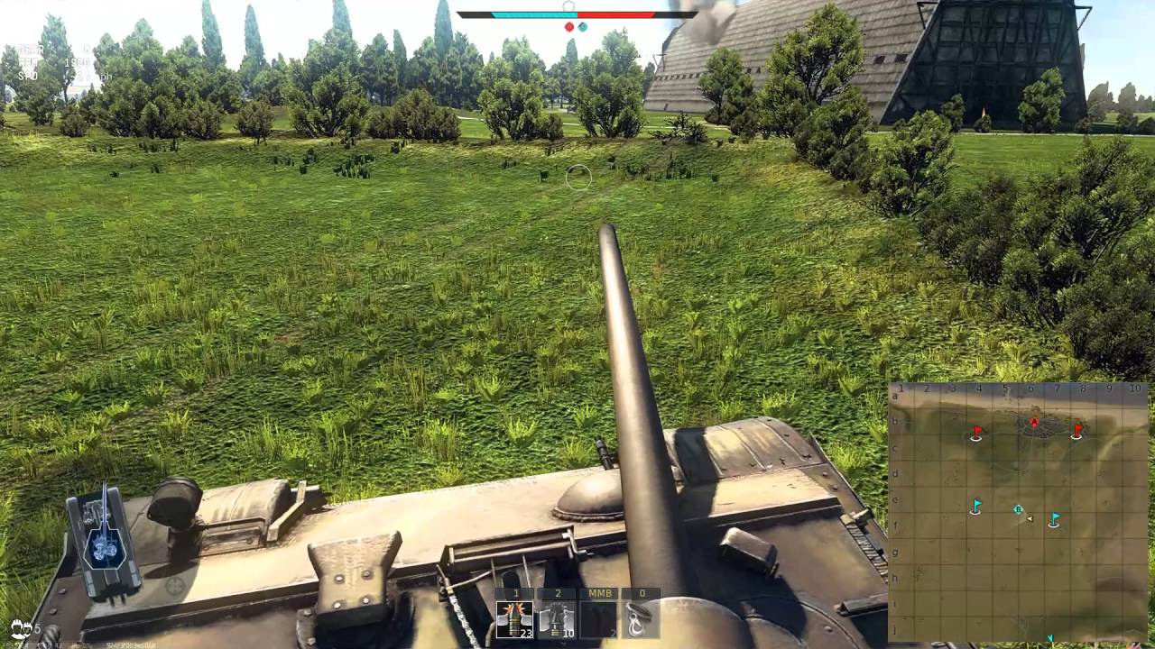 War Thunder How to kill planes easily in the Panther F!
