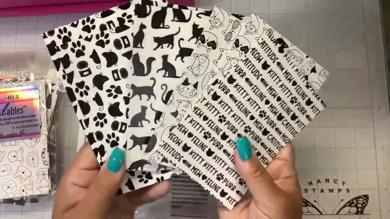 Pink & Main new toner foils & products unboxing July 2023