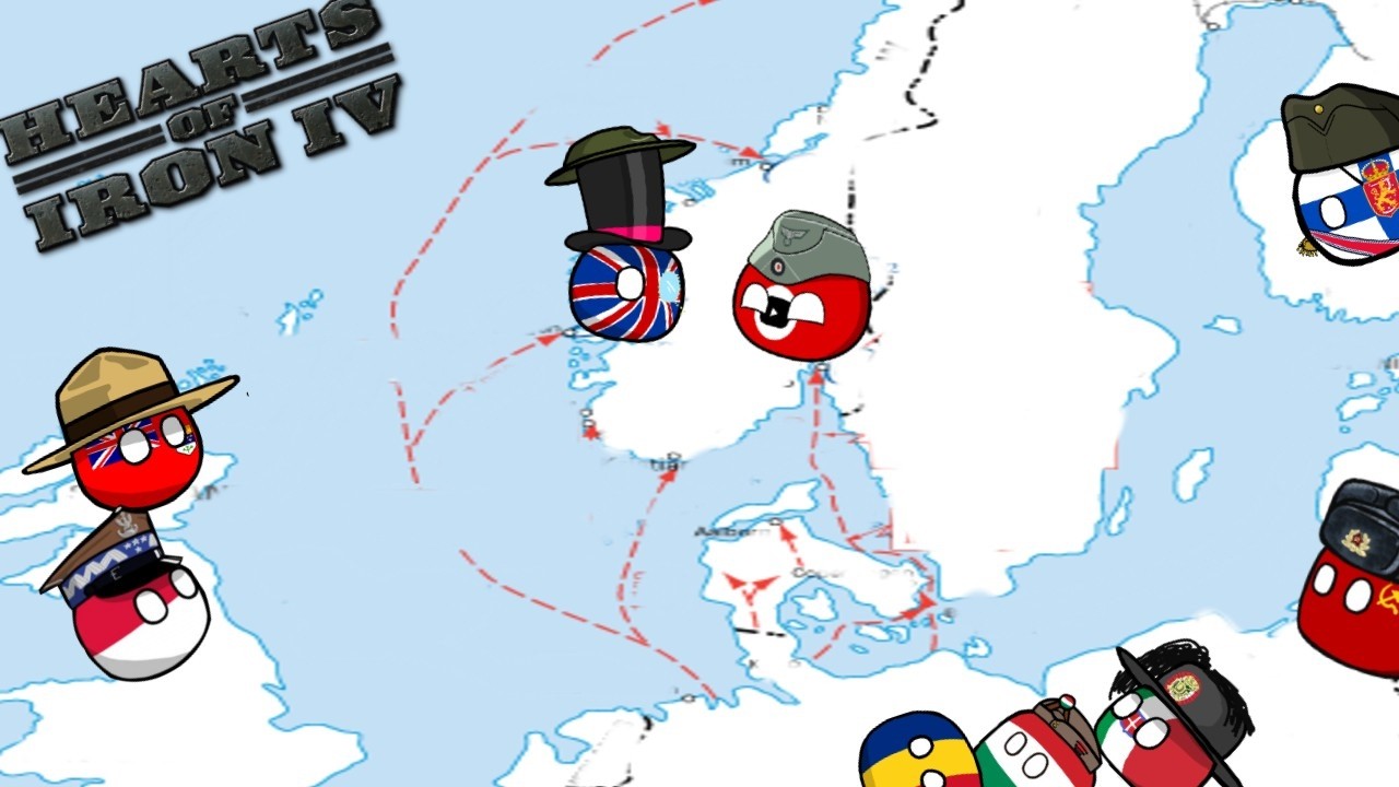 The Schizophrenic Germany - Hoi4 MP In A Nutshell