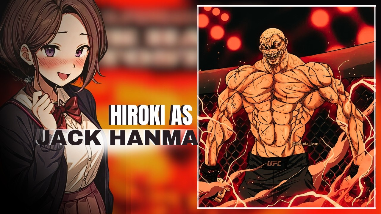 [NTR] Kokujin no Tenkousei React To Hiroki As Jack Hanma || [Baki / ntr] || Gacha React | Gacha club