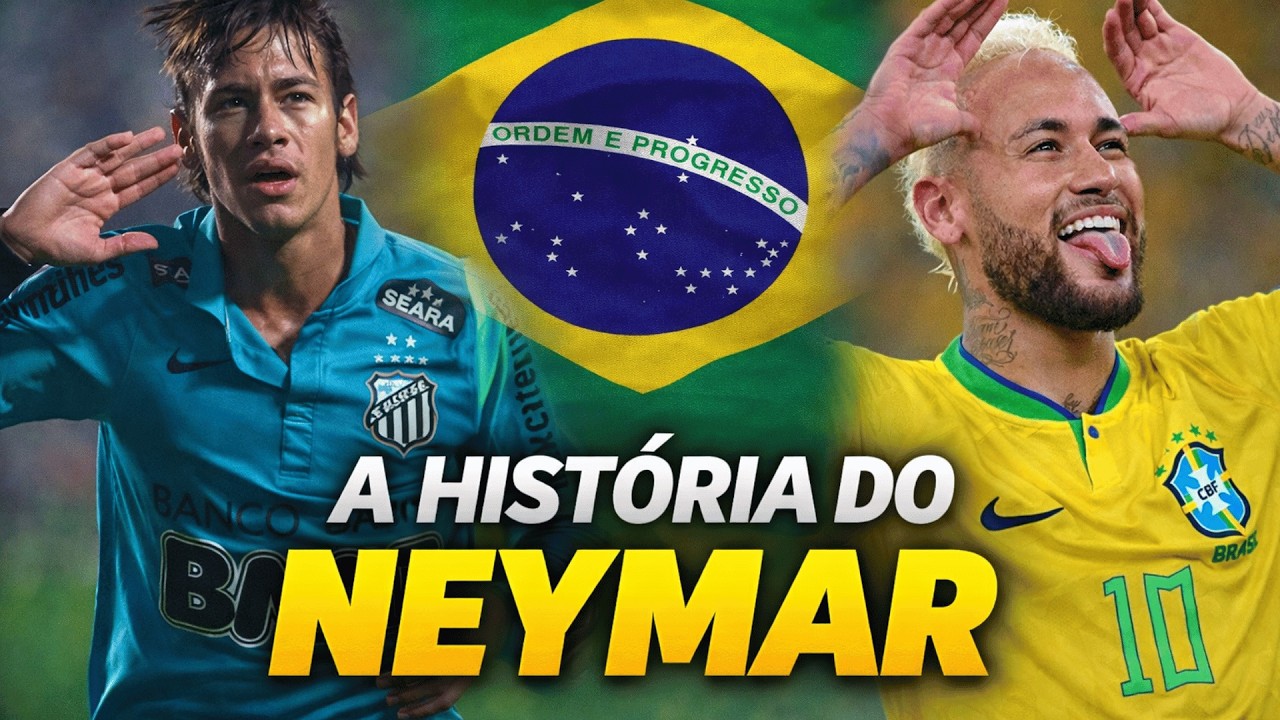 A História de Neymar: O Menino Pobre que Virou a Estrela Mais Polêmica do Futebol