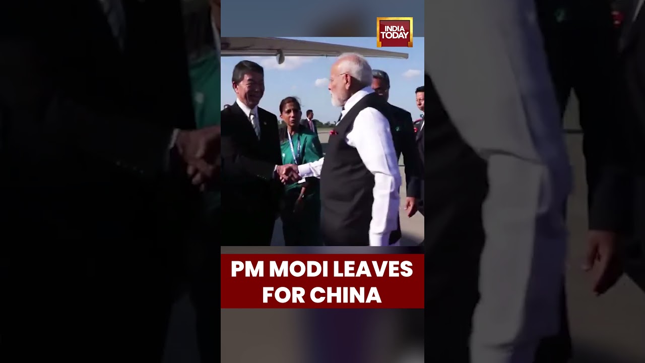 PM Modi Flies To China For SCO Summit | #pmmodi #sco #tianjin #china #summit #foreignrelations