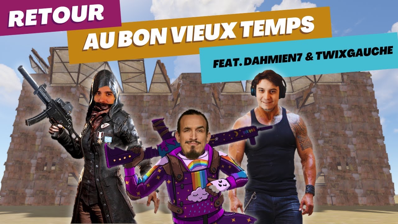 Retour au bon vieux temps | Rust Trio feat @dahmien7 & @Twixgauche
