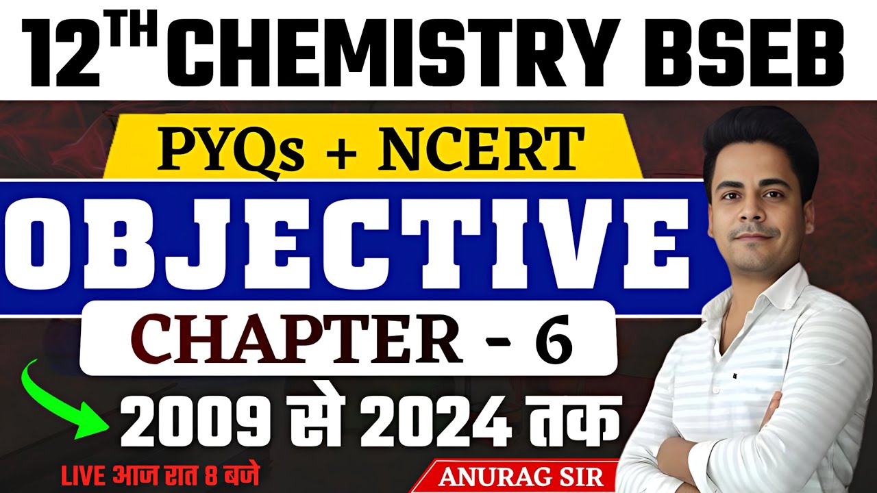 तत्वों के निष्कर्षण के सिद्धांत एवं प्रक्रम objective । Class 12th chemistry chapter 6 pyq 2025
