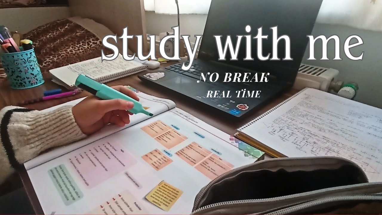 Study With Me | No Break | Silent Study 📚