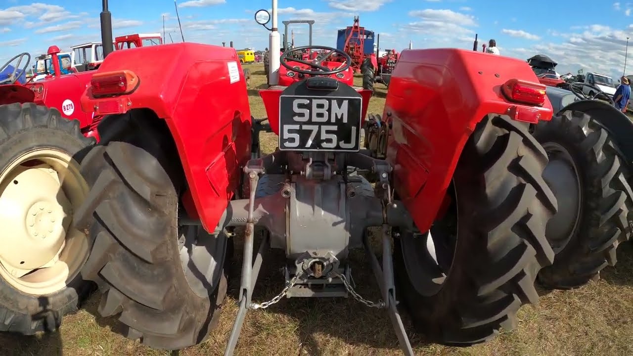 1971 Massey Ferguson 135 2.5 Litre 3-Cyl Diesel Tractor (46 HP) Gloucestershire Vintage Show 2025